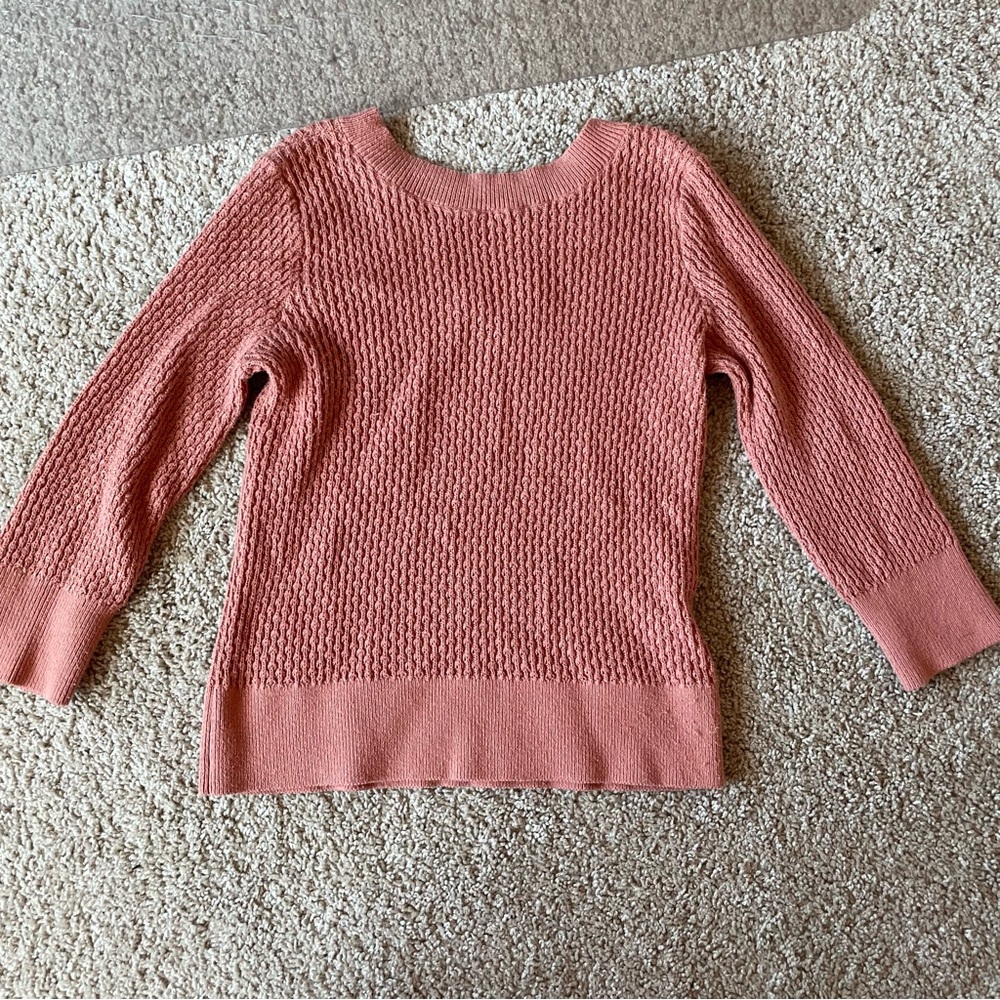 Banana Republic Women's Pink Textured Sweater